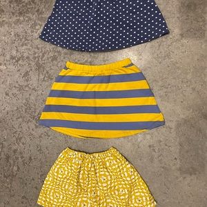 3x Mini boden skirts!